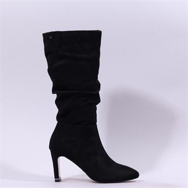 Una Healy Chameleon Ruffle Long Boot - Vinyl